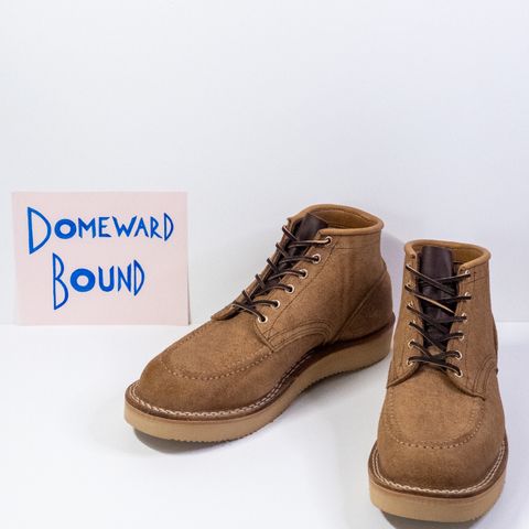 Nicks Aldert Strider Moc Toe in Seidel 1964 Tan Roughout