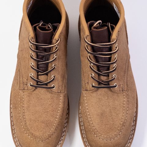 Nicks Aldert Strider Moc Toe in Seidel 1964 Tan Roughout