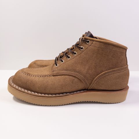 Nicks Aldert Strider Moc Toe in Seidel 1964 Tan Roughout