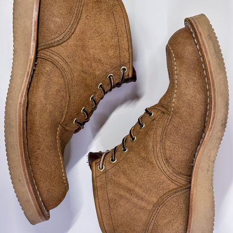 Nicks Aldert Strider Moc Toe in Seidel 1964 Tan Roughout