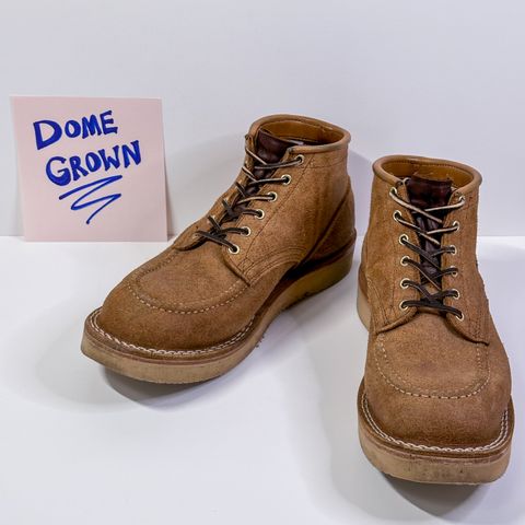 Nicks Aldert Strider Moc Toe in Seidel 1964 Tan Roughout