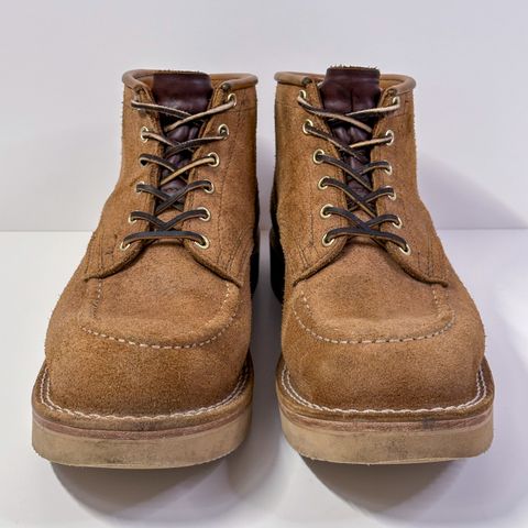 Nicks Aldert Strider Moc Toe in Seidel 1964 Tan Roughout