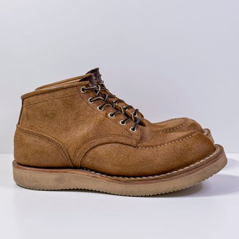 Nicks Aldert Strider Moc Toe in Seidel 1964 Tan Roughout