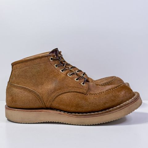 Nicks Aldert Strider Moc Toe in Seidel 1964 Tan Roughout