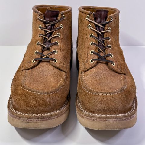 Nicks Aldert Strider Moc Toe in Seidel 1964 Tan Roughout