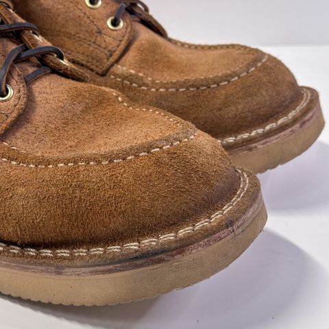 Nicks Aldert Strider Moc Toe in Seidel 1964 Tan Roughout