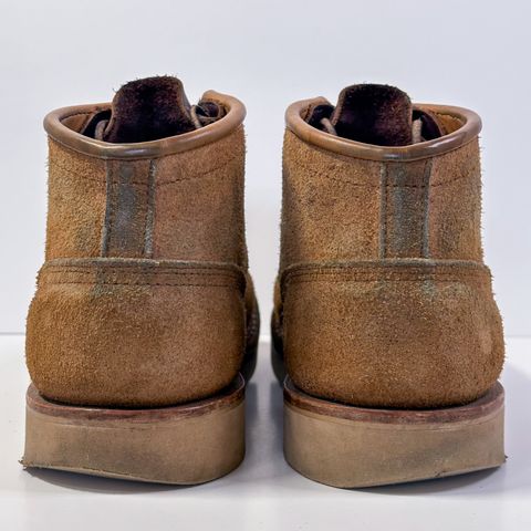 Nicks Aldert Strider Moc Toe in Seidel 1964 Tan Roughout