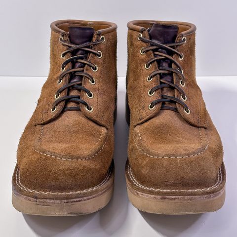 Nicks Aldert Strider Moc Toe in Seidel 1964 Tan Roughout