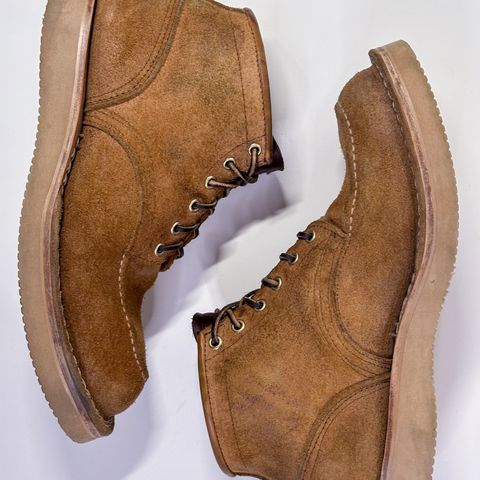 Nicks Aldert Strider Moc Toe in Seidel 1964 Tan Roughout