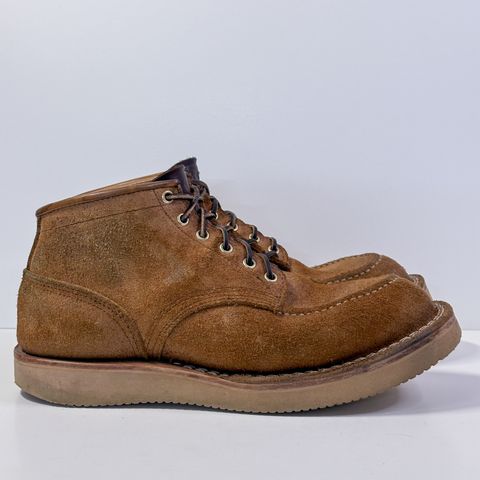 Nicks Aldert Strider Moc Toe in Seidel 1964 Tan Roughout