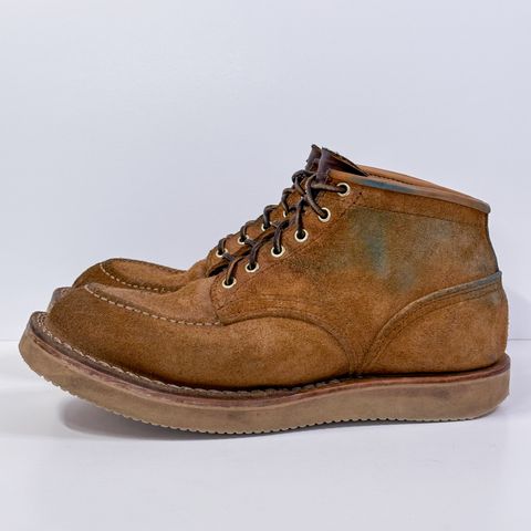 Nicks Aldert Strider Moc Toe in Seidel 1964 Tan Roughout