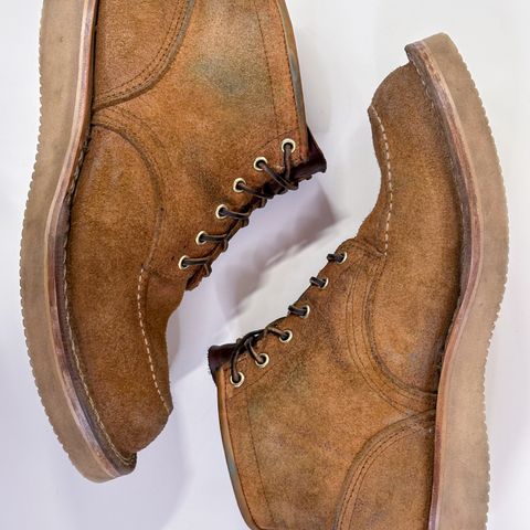 Nicks Aldert Strider Moc Toe in Seidel 1964 Tan Roughout