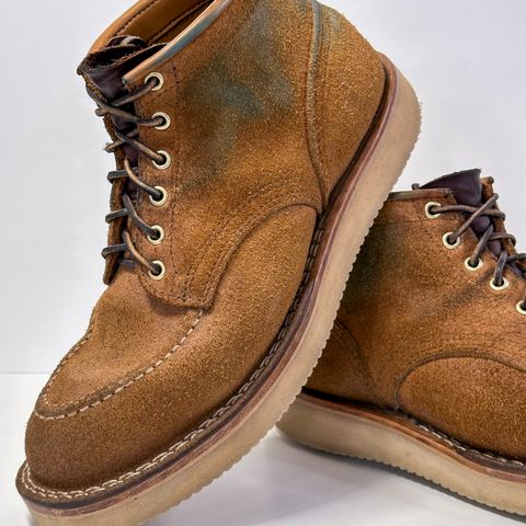 Nicks Aldert Strider Moc Toe in Seidel 1964 Tan Roughout