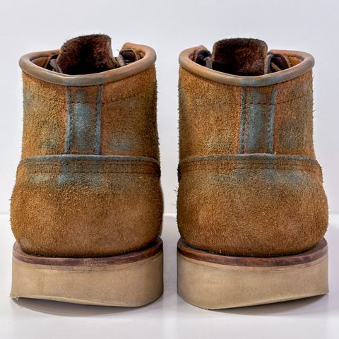 Nicks Aldert Strider Moc Toe in Seidel 1964 Tan Roughout