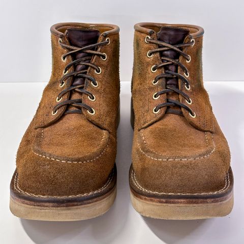 Nicks Aldert Strider Moc Toe in Seidel 1964 Tan Roughout