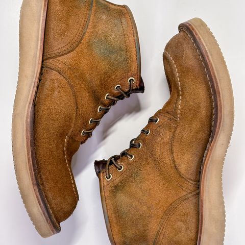 Nicks Aldert Strider Moc Toe in Seidel 1964 Tan Roughout