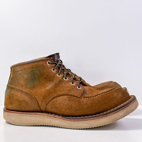 Nicks Aldert Strider Moc Toe in Seidel 1964 Tan Roughout