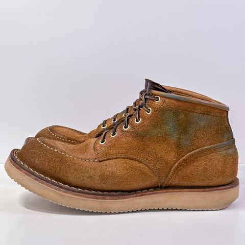 Nicks Aldert Strider Moc Toe in Seidel 1964 Tan Roughout
