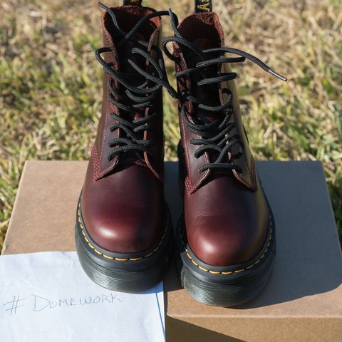 Dr. Martens Unlisted Model in Unlisted Leather
