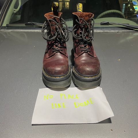 Dr. Martens Unlisted Model in Unlisted Leather