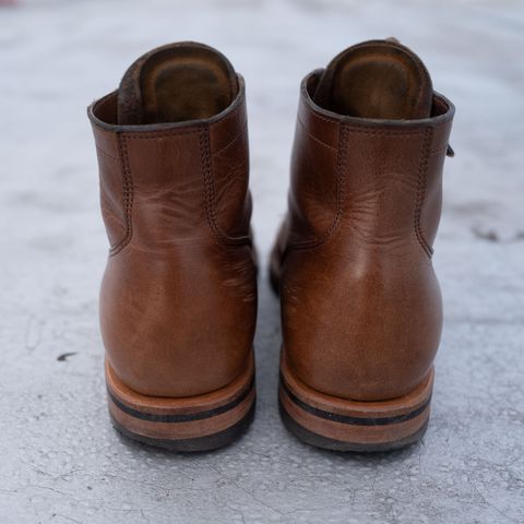 Viberg Service Boot PCT in Horween Natural Chromexcel
