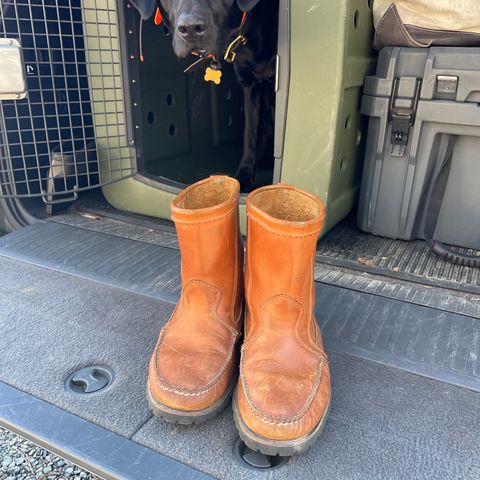 Quoddy Pull On Boot in Horween Whiskey Cavalier