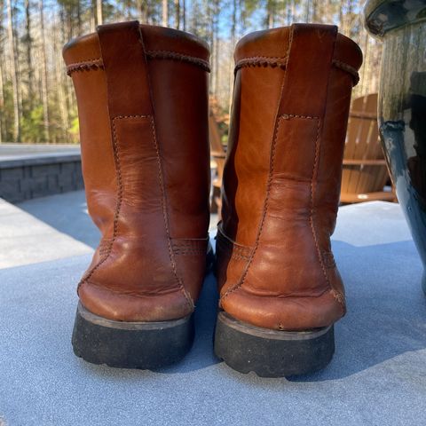 Quoddy Pull On Boot in Horween Whiskey Cavalier