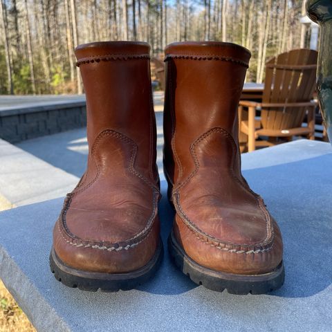 Quoddy Pull On Boot in Horween Whiskey Cavalier