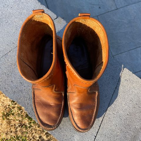 Quoddy Pull On Boot in Horween Whiskey Cavalier