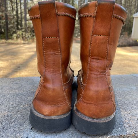 Quoddy Pull On Boot in Horween Whiskey Cavalier