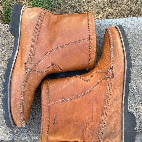 Quoddy Pull On Boot in Horween Whiskey Cavalier
