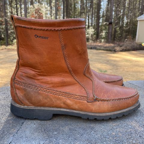 Quoddy Pull On Boot in Horween Whiskey Cavalier