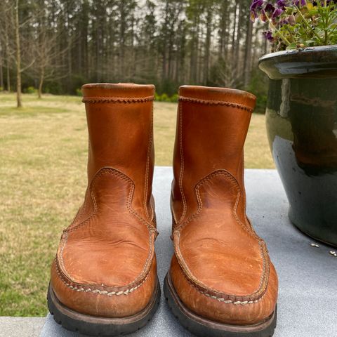 Quoddy Pull On Boot in Horween Whiskey Cavalier