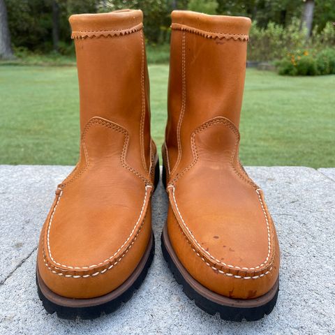 Quoddy Pull On Boot in Horween Whiskey Cavalier