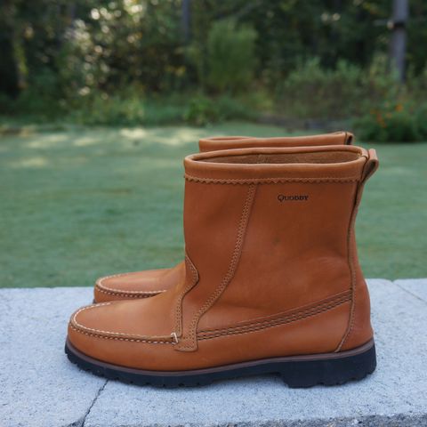 Quoddy Pull On Boot in Horween Whiskey Cavalier
