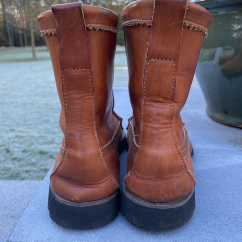 Quoddy Pull On Boot in Horween Whiskey Cavalier