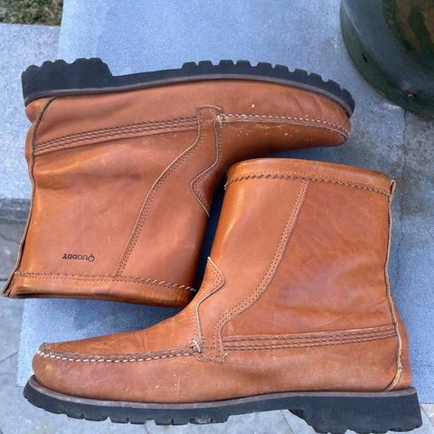 Quoddy Pull On Boot in Horween Whiskey Cavalier