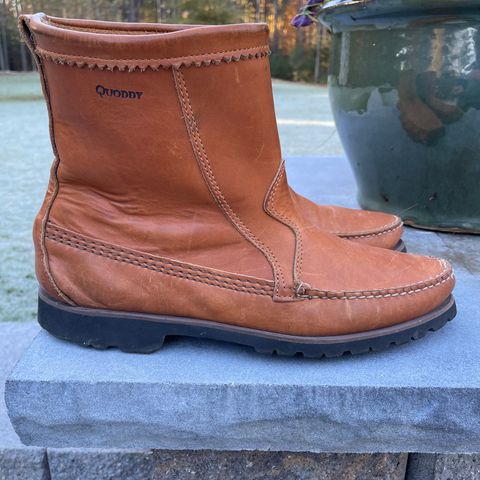 Quoddy Pull On Boot in Horween Whiskey Cavalier
