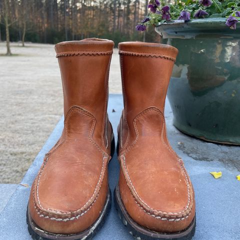 Quoddy Pull On Boot in Horween Whiskey Cavalier