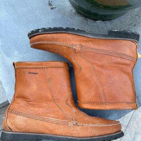 Quoddy Pull On Boot in Horween Whiskey Cavalier