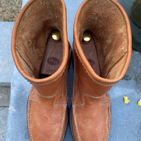 Quoddy Pull On Boot in Horween Whiskey Cavalier