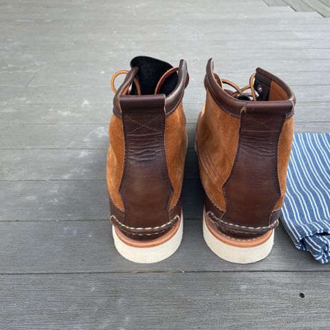 Yuketen Maine Guide 6 Eye DB Boots in Horween Brown Chromexcel