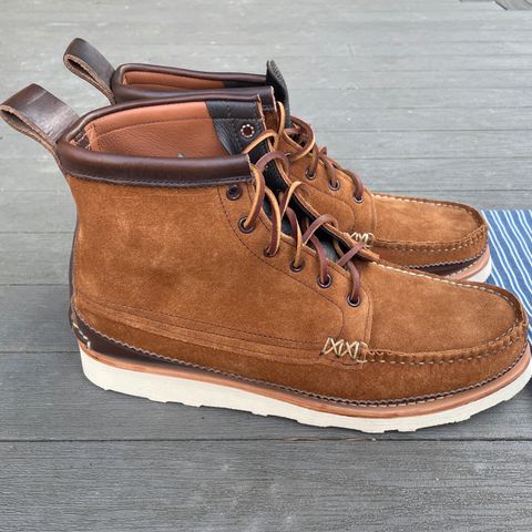 Yuketen Maine Guide 6 Eye DB Boots in Horween Brown Chromexcel