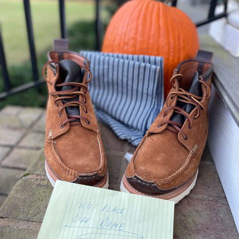 Yuketen Maine Guide 6 Eye DB Boots in Horween Brown Chromexcel