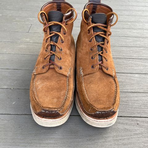 Yuketen Maine Guide 6 Eye DB Boots in Horween Brown Chromexcel