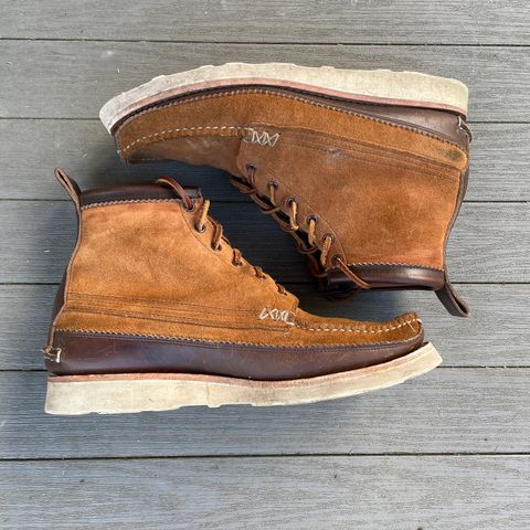 Yuketen Maine Guide 6 Eye DB Boots in Horween Brown Chromexcel