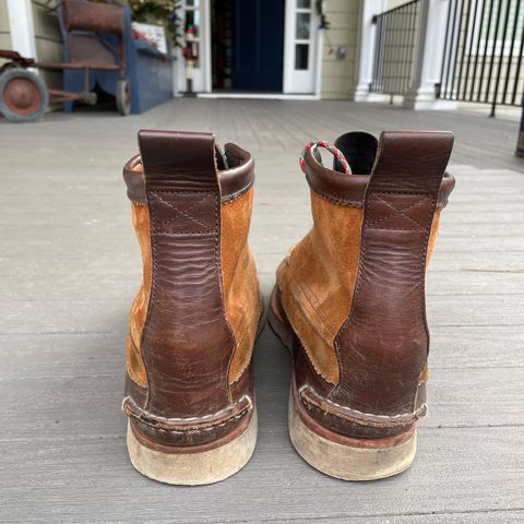 Yuketen Maine Guide 6 Eye DB Boots in Horween Brown Chromexcel
