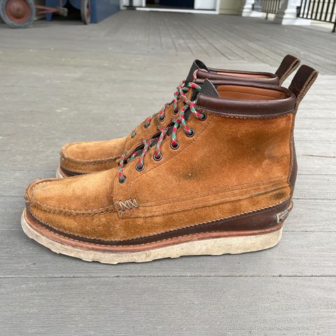 Yuketen Maine Guide 6 Eye DB Boots in Horween Brown Chromexcel