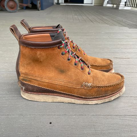 Yuketen Maine Guide 6 Eye DB Boots in Horween Brown Chromexcel