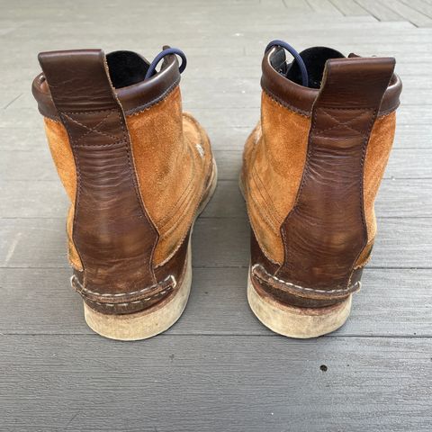 Yuketen Maine Guide 6 Eye DB Boots in Horween Brown Chromexcel